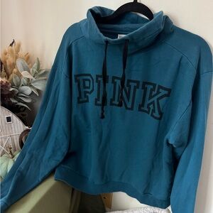 PINK Victoria's Secret Blue Hoodie